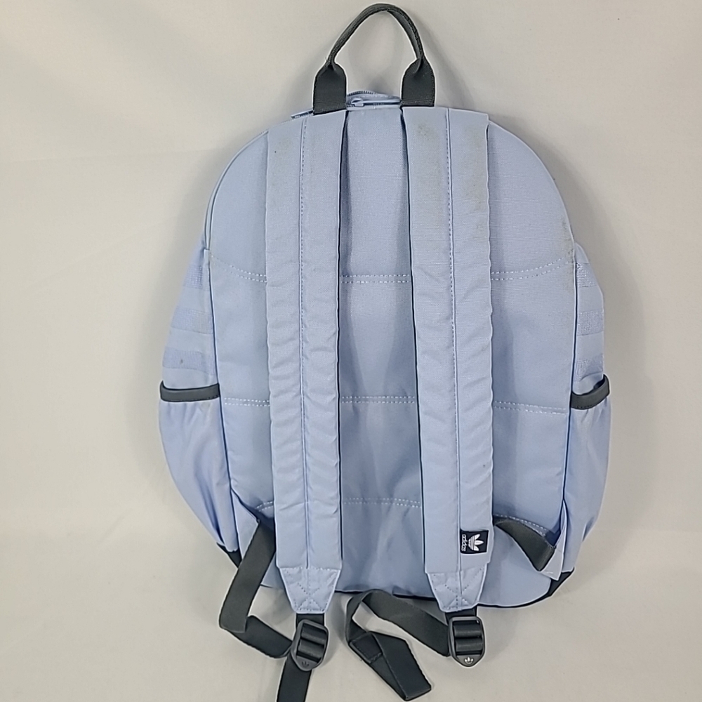 NEW Adidas Originals National 3.0 Backpack GC1192, Blue Dawn/Onix Grey, MSRP $60 - Picture 5 of 7